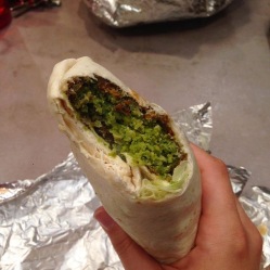 This falafel wrap from I Dream of Falafel is probably the best thing I have eaten in Chicago thus far. So crispy and delicious (make sure to get the cucumber tomato mix with the falafel because it is a winning combo).